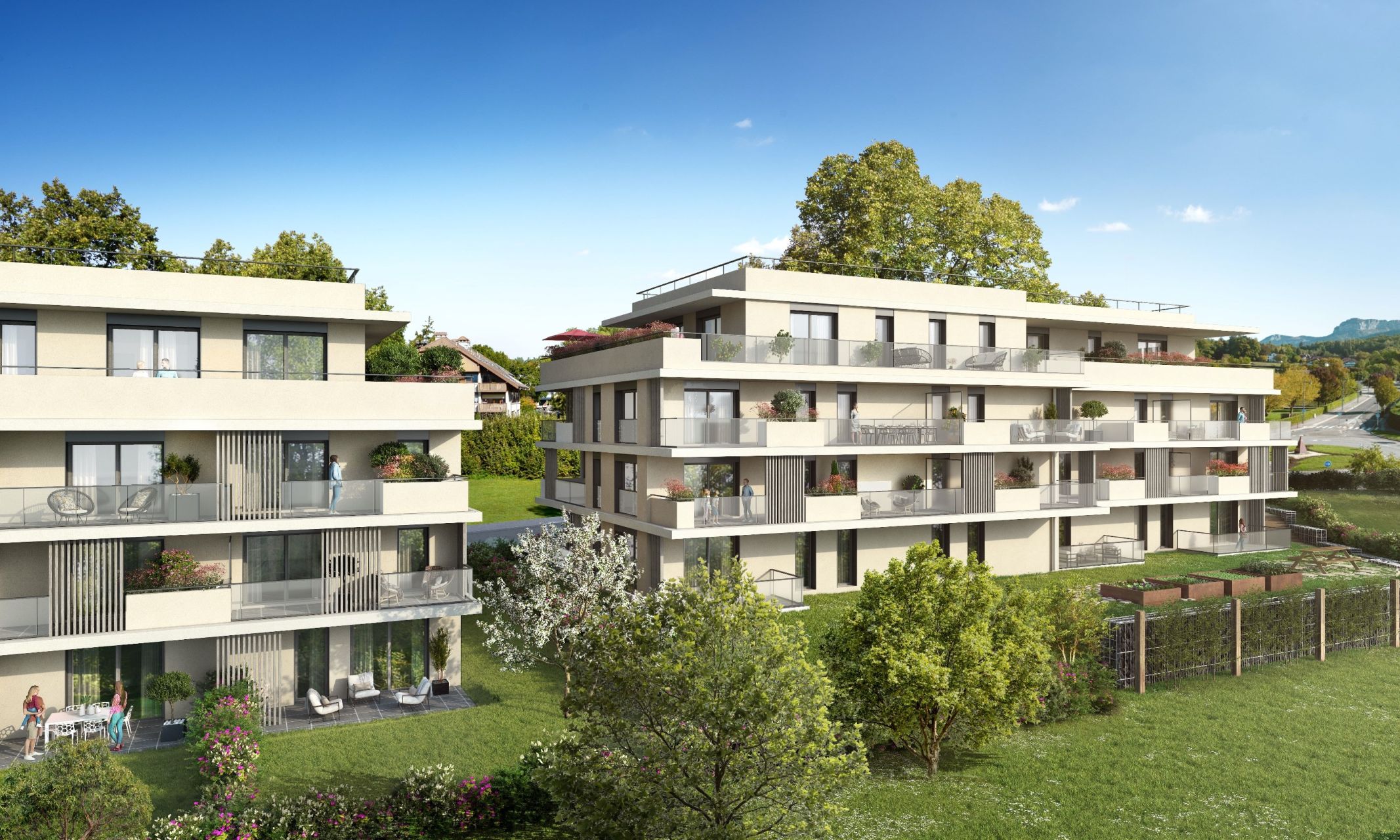 appartement 4 Pièces en vente sur ANNECY LE VIEUX (74940)